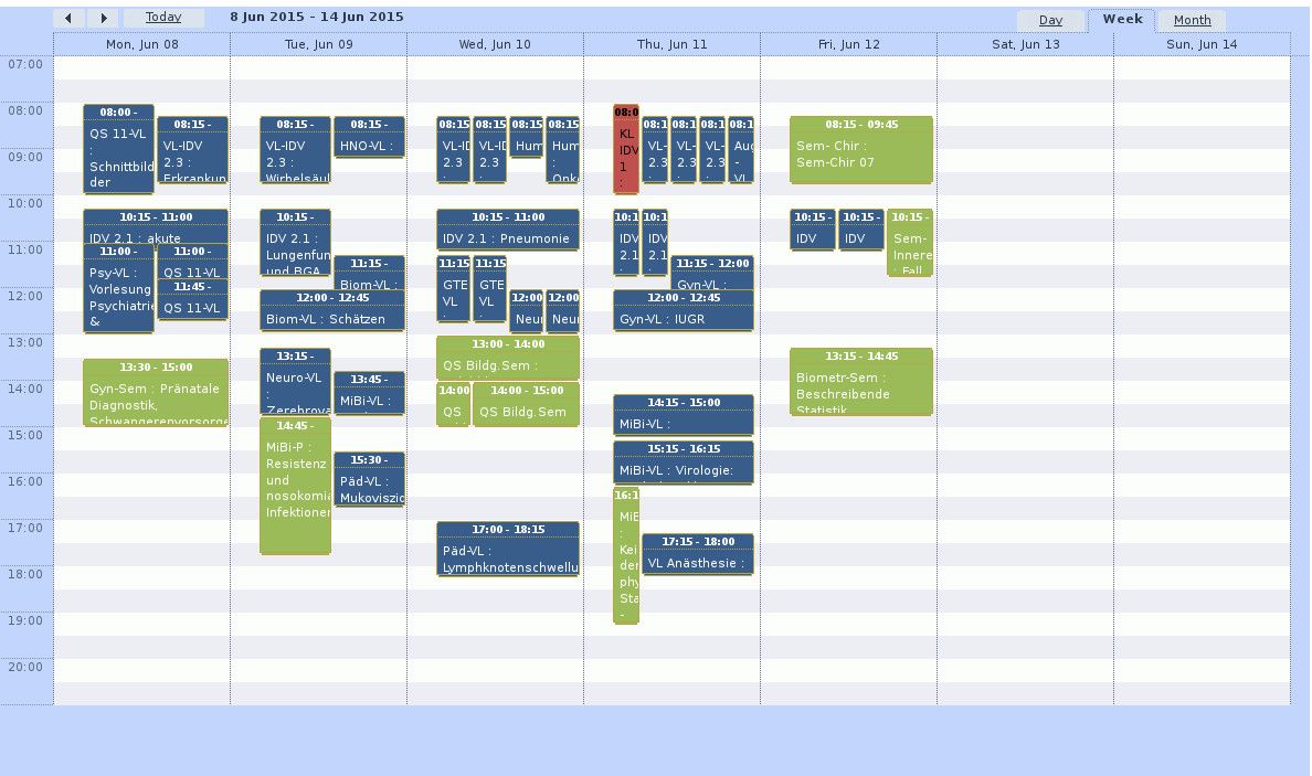 Stundenplan